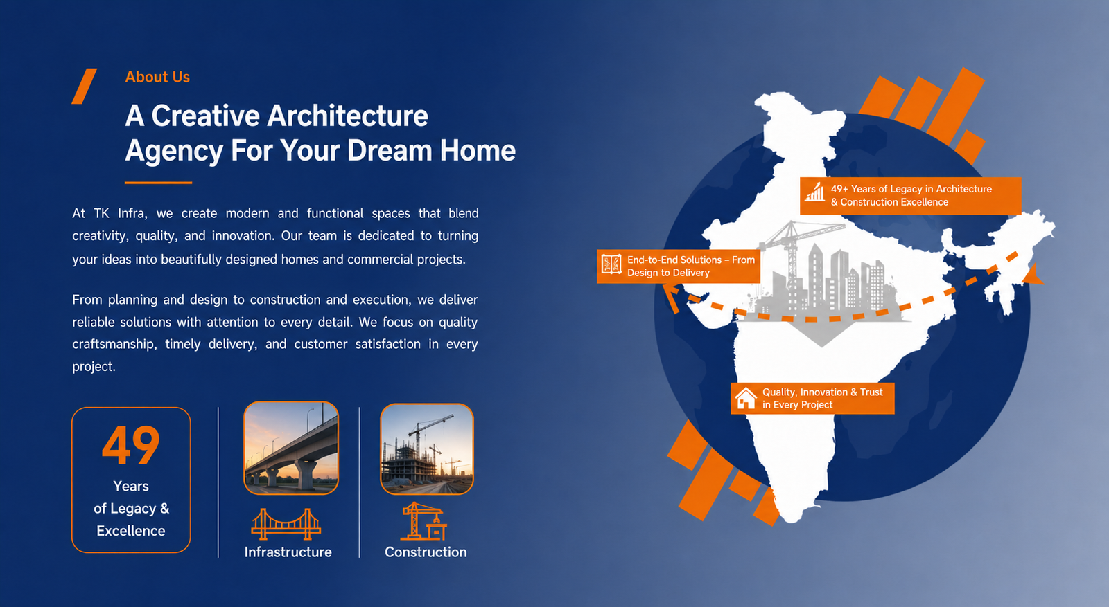 TK Infra Banner